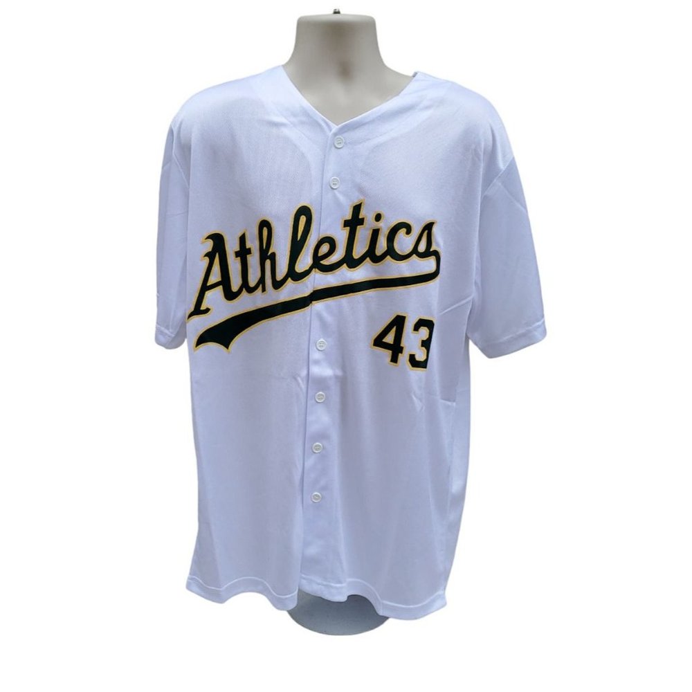 Oakland Athletics A's 43 Eckersley Jersey Wells Fargo Stomper Elephant XXL M8